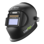 Optrel Liteflip Autopilot Welding Helmet with Optrel logo on the forehead and Liteflip logo on the side.