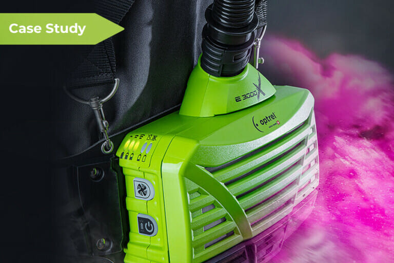 Optrel E3000X - case study image for Optrel Blog: Chief Industries Switches to Optrel e3000x PAPR system.