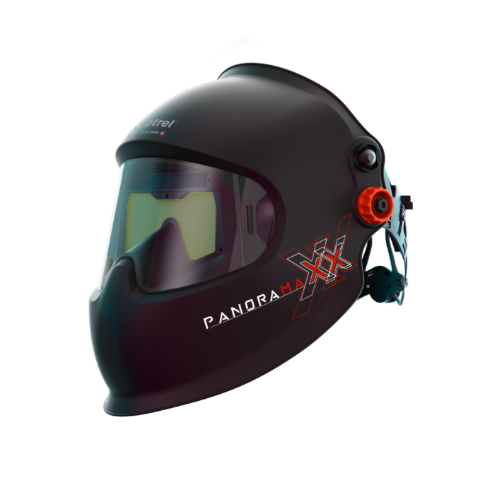 Panoramaxx L - Black: Passive Laser Helmet