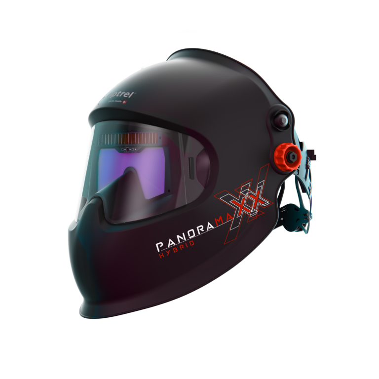 Panoramaxx Hybrid - Black: Laser-Welding Helmet