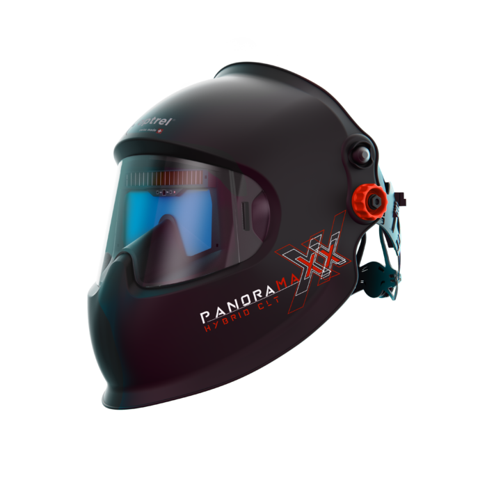 Panoramaxx Hybrid CLT-Black: Laser-Welding Helmet