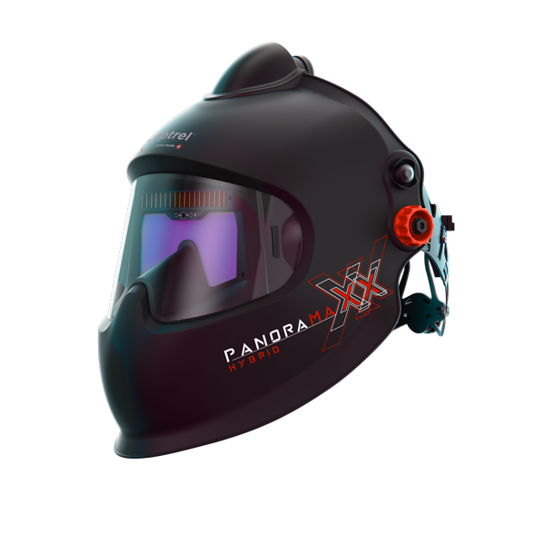 Panoramaxx Pure Air Hybrid: Fresh Air Laser-Welding PAPR Helmet