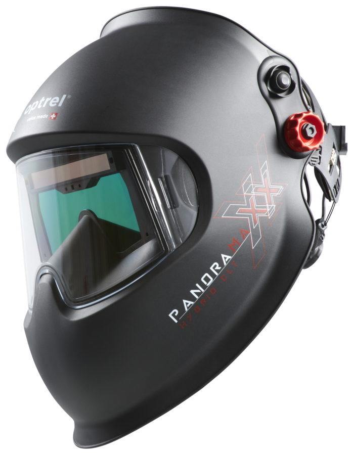 Panoramaxx Hybrid CLT-Black: Laser-Welding Helmet - Image 2