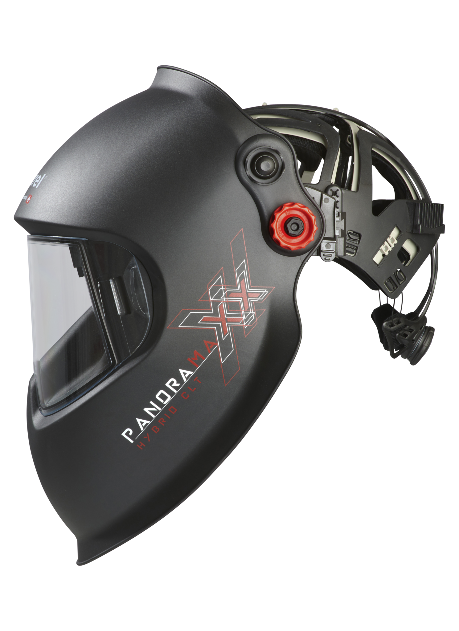 ■VeroCity FTM-Custom■ Panoramaxx Hybrid CLT-Black: Laser-Welding Helmet - Optrel US