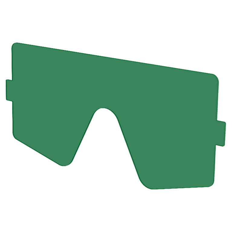 Inside Cover Lens Dark Green, +2.0 shade levels for Panoramaxx and Helix Series (set of 5)